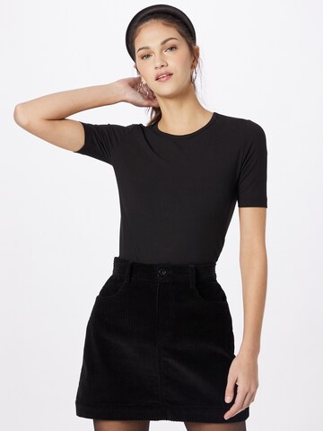 Calvin Klein - Camiseta en negro: frente