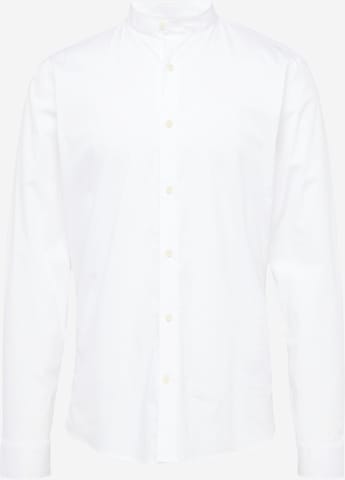 Lindbergh Button Up Shirt in White: front