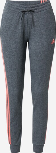 ADIDAS PERFORMANCE Workout Pants in mottled grey / Coral, Item view