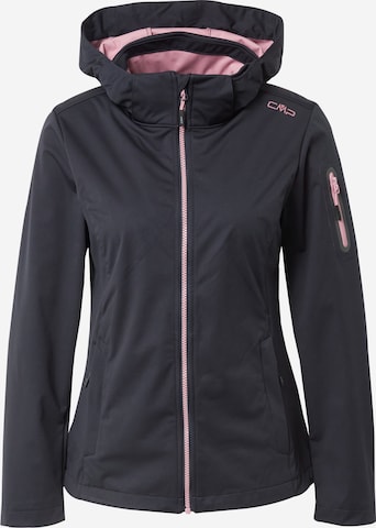 CMP Outdoor Jacket in Black: front