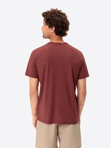 VAUDE Functioneel shirt 'Redmont' in Rood