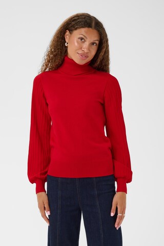 SAINT TROPEZ Pullover 'Marcy' i rød: forside
