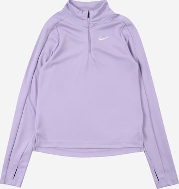 NIKE - Camisa funcionais em roxo: frente
