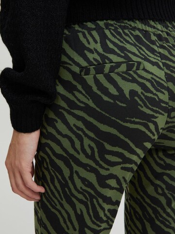 ICHI - Skinny Calças ' KATE ' em verde