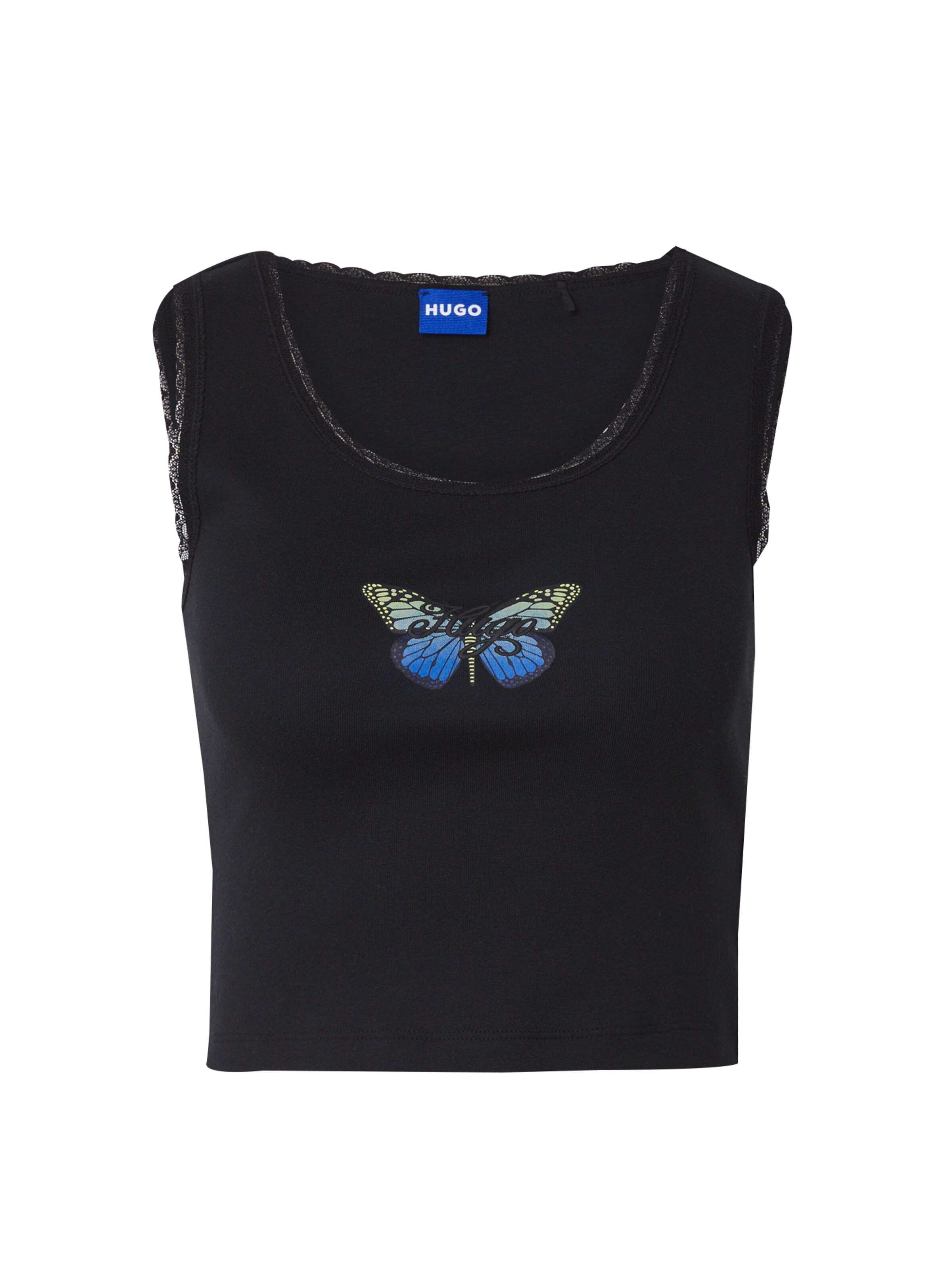 HUGO Overdel 'Delarina_B' i sort: forside