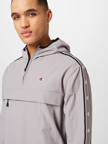 Champion Authentic Athletic Apparel Athletic Jacket in Grey