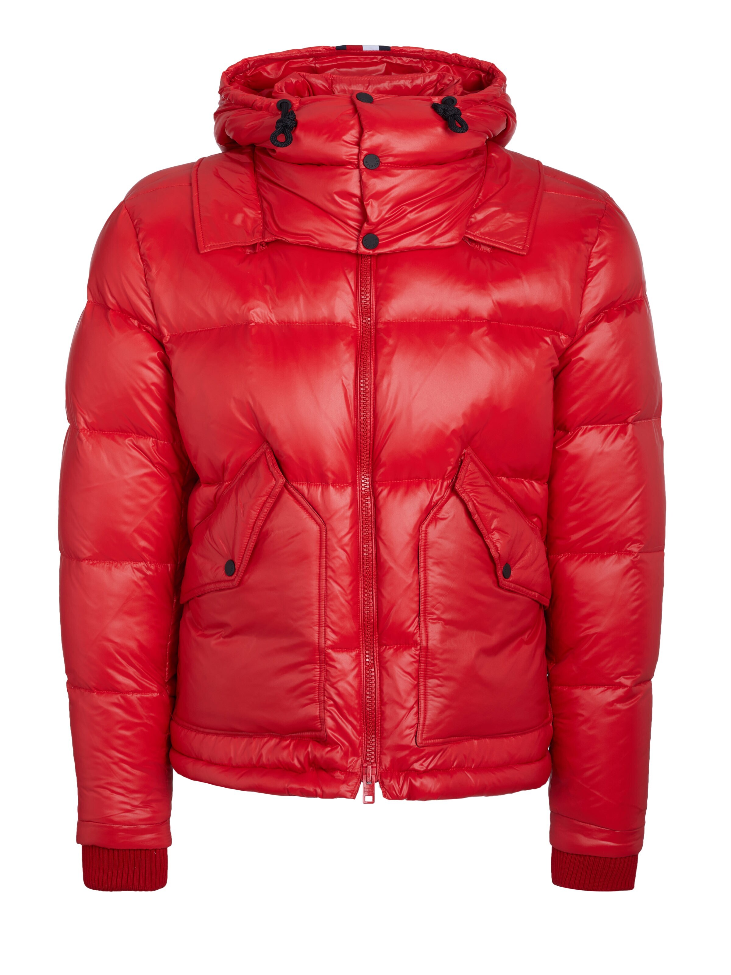 TOMMY HILFIGER - Chaqueta de invierno 'Tommy Hilfiger Jacke mit abnehmbarer Kapuze' en rojo