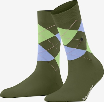 BURLINGTON Socks 'Covent Garden' in Green: front