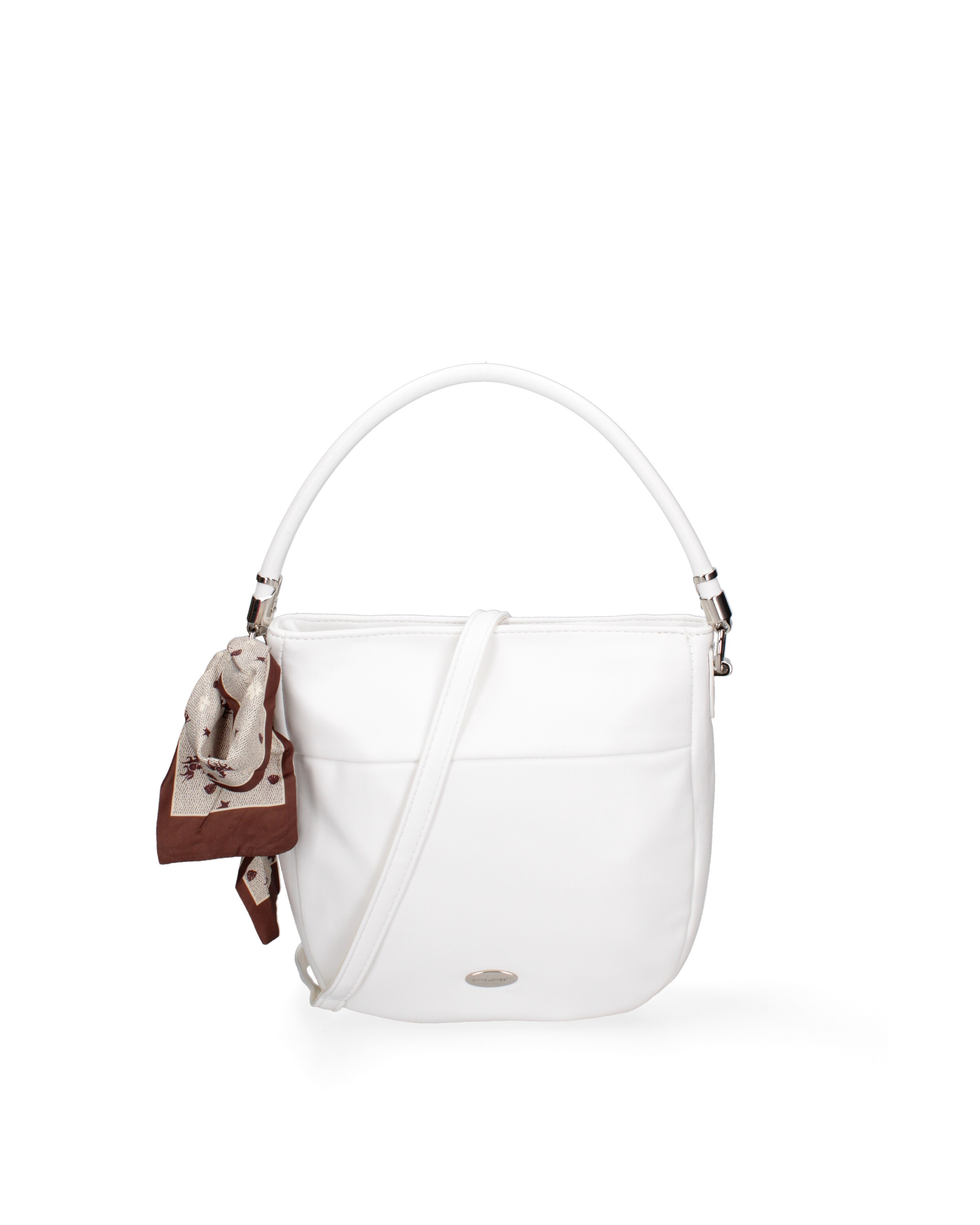 David Jones Shoulder Bag in White: front