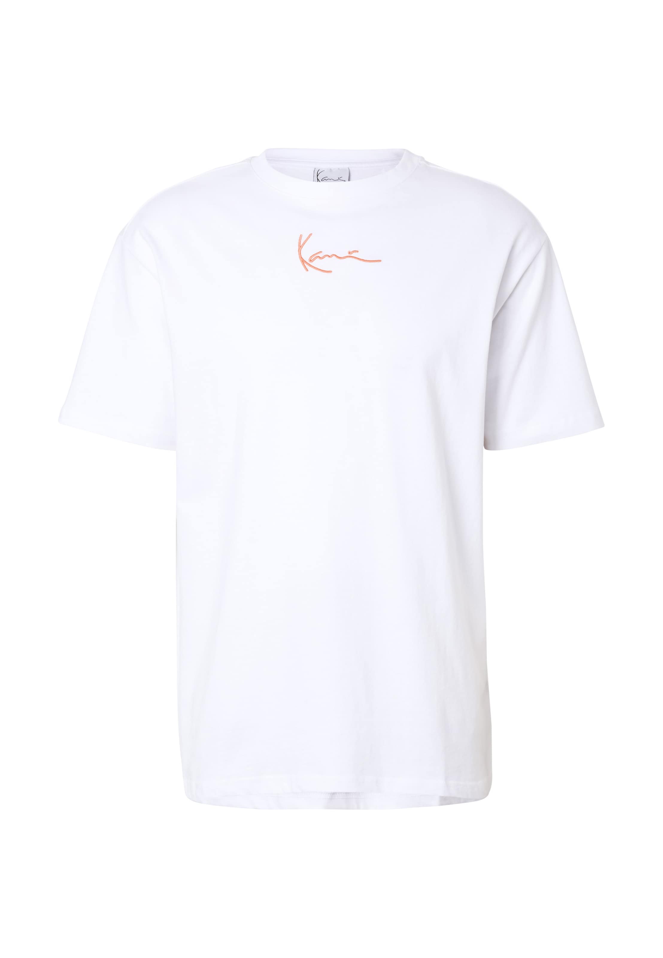 T-Shirt Karl Kani en blanc : devant