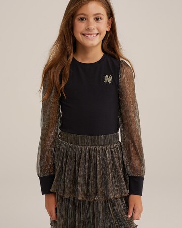WE Fashion Shirt in Brown: front