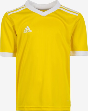 T-Shirt fonctionnel 'Tabela 18' ADIDAS PERFORMANCE en jaune : devant