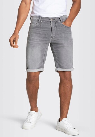 MAC Slimfit Jeans in Grau: Vorderseite