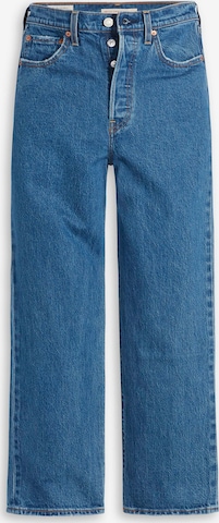 mėlyna LEVI'S ® Platėjantis Džinsai 'Ribcage Straight Ankle': priekis