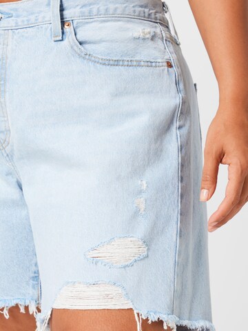 Levi's® Plus Regular Jeans '501® 90s Shorts' in Blue