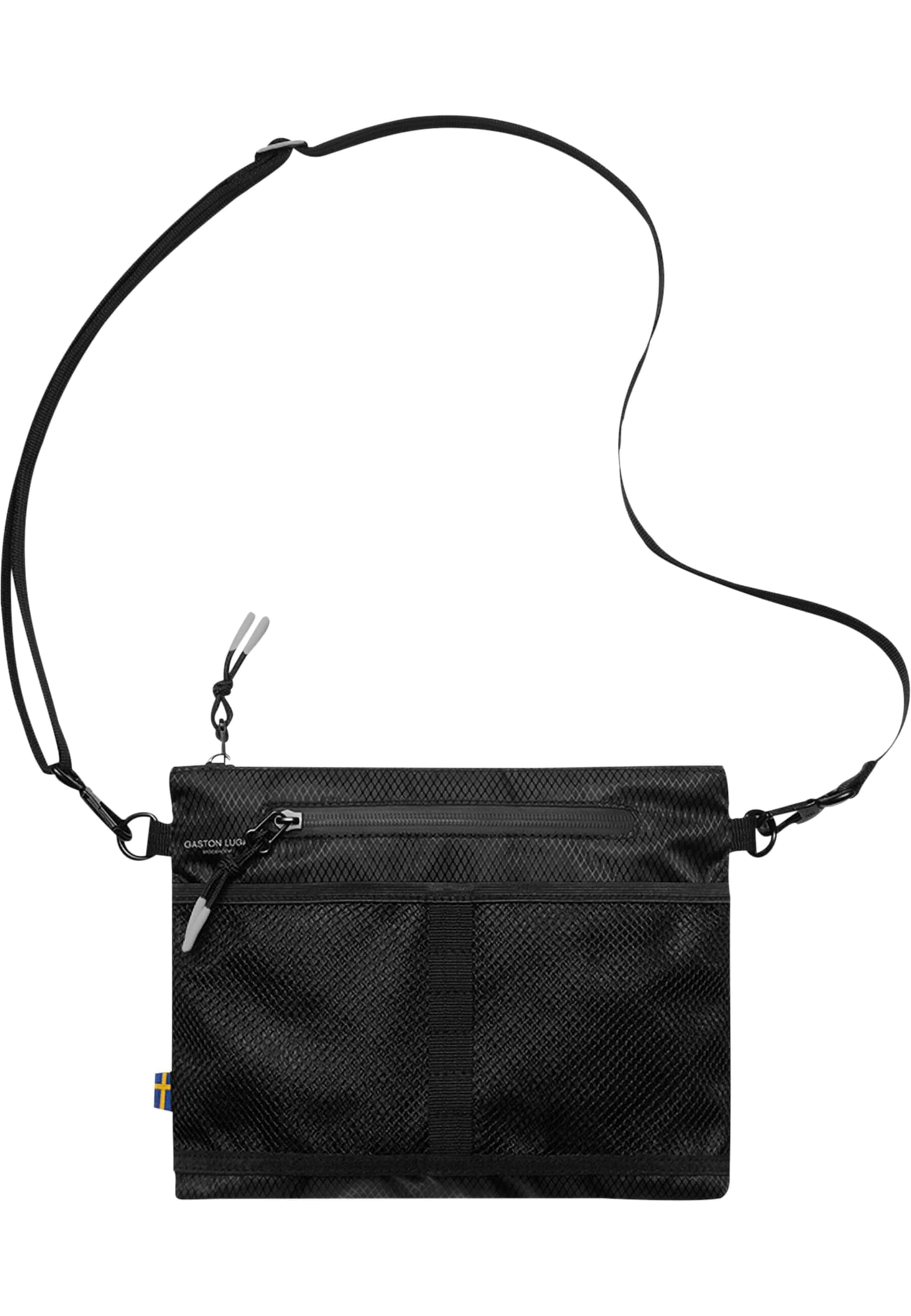 Gaston Luga Nákupní taška – černá: přední strana