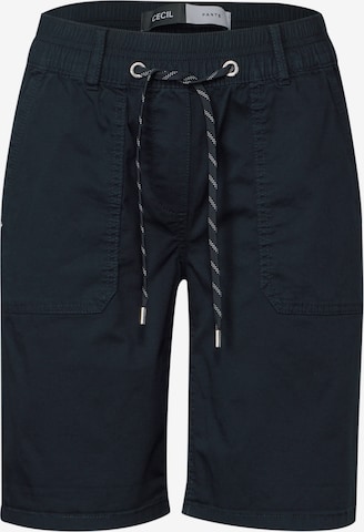 CECIL Pants in Blue: front