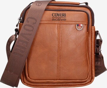 Borsa a tracolla di Coveri Collection in marrone: frontale