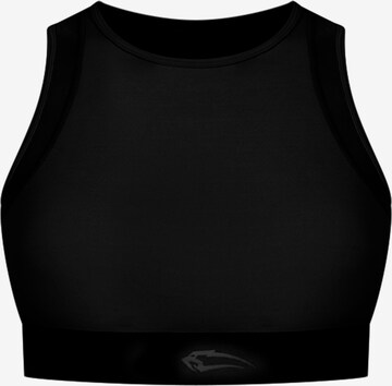 Smilodox Sports Bra 'Emma' in Black: front