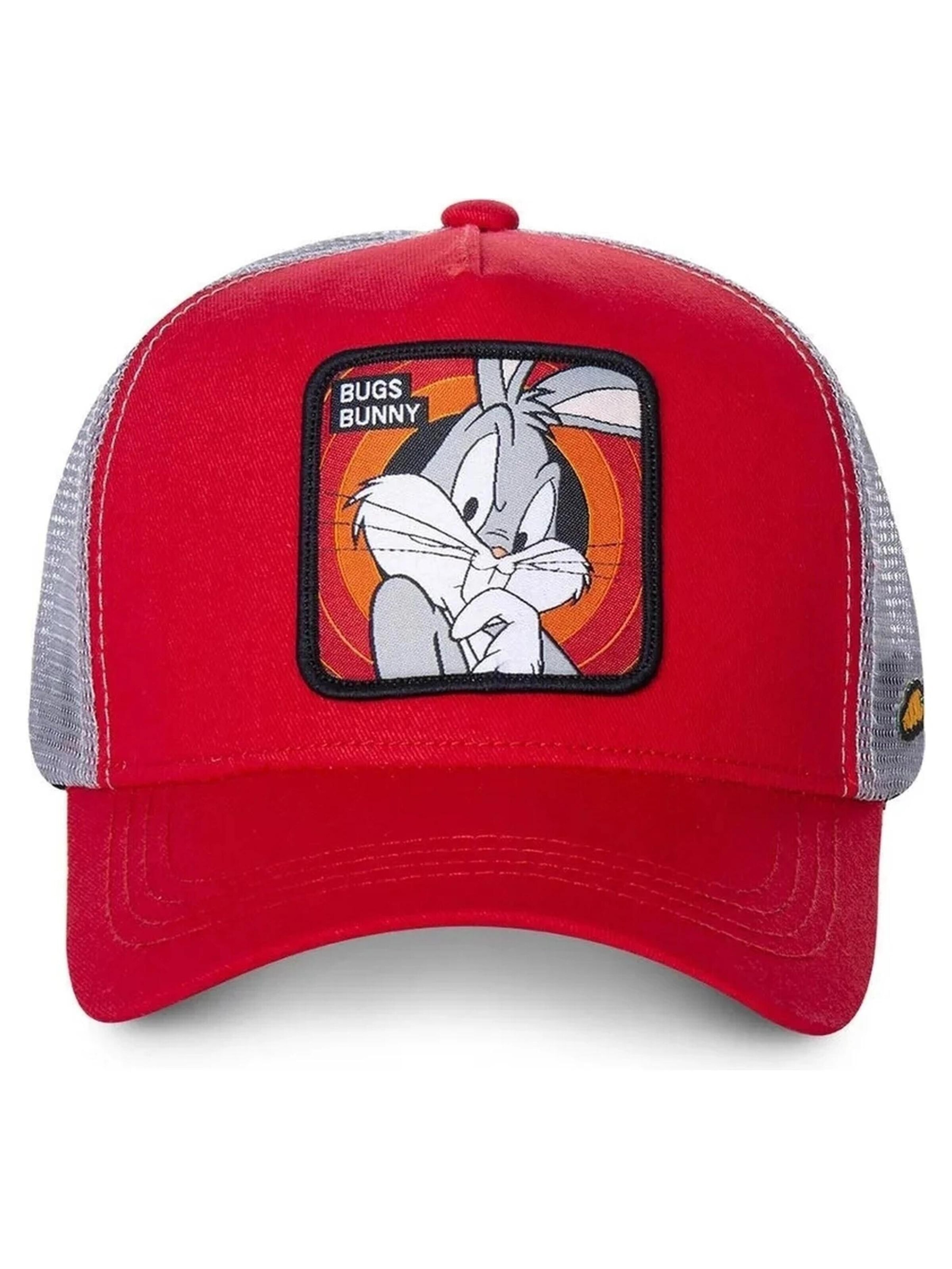 Casquette 'Gorra capslab roja bugs bunny bordado frente rejilla visera curva' Capslab en rouge : devant
