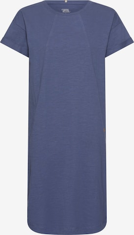CAMEL ACTIVE Kleid aus reiner Baumwolle in Blau: Vorderseite