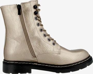 Dockers by Gerli Lace-Up Ankle Boots in Gold