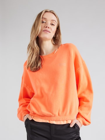AMERICAN VINTAGE Sweatshirt 'IZUBIRD' i orange: framsida