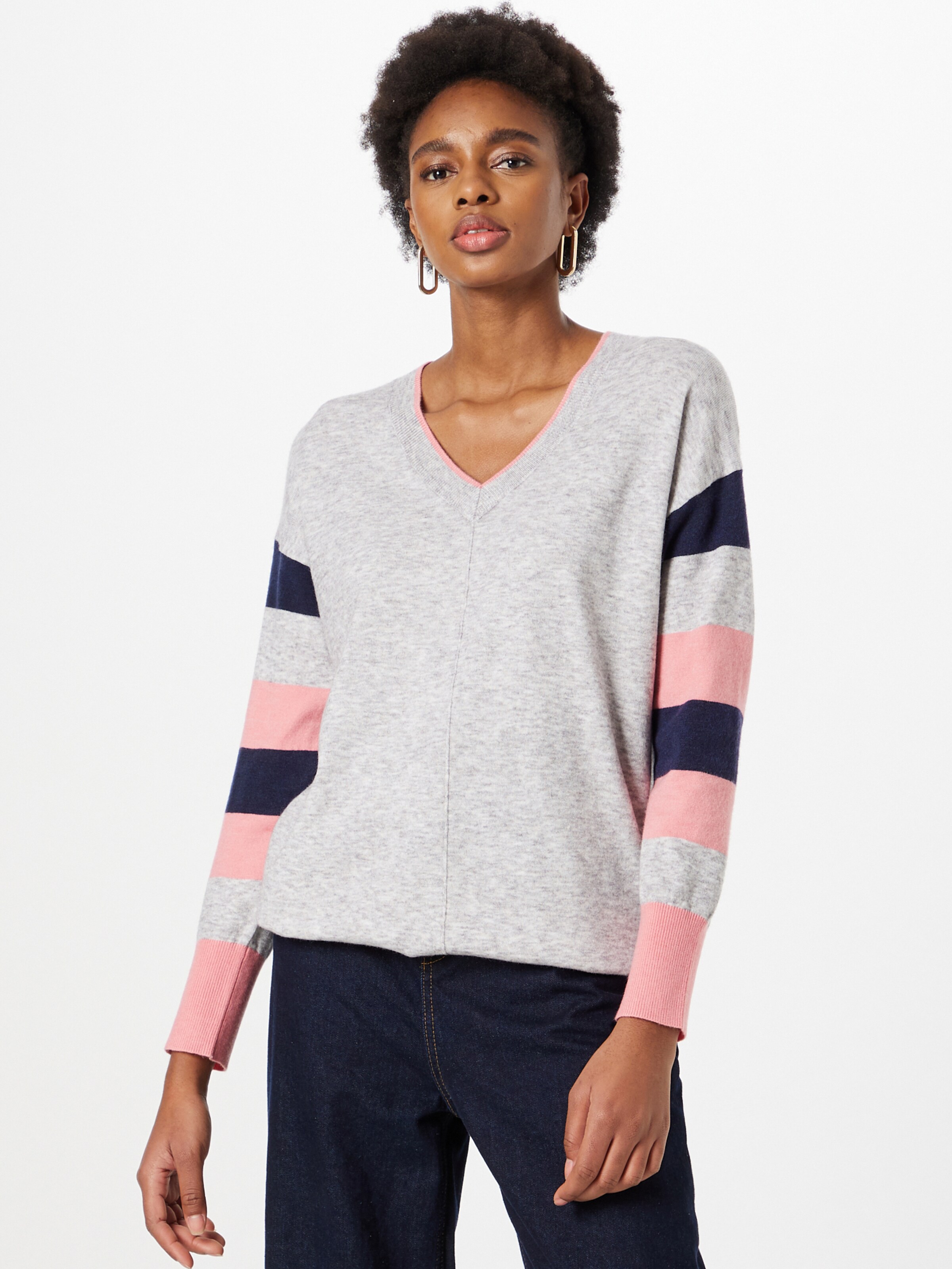 Frauen Pullover & Strick Wallis Pullover in Graumeliert - NA70206 Frauen Pullover & Strick Wallis Pullover in Graumeliert - NA70206