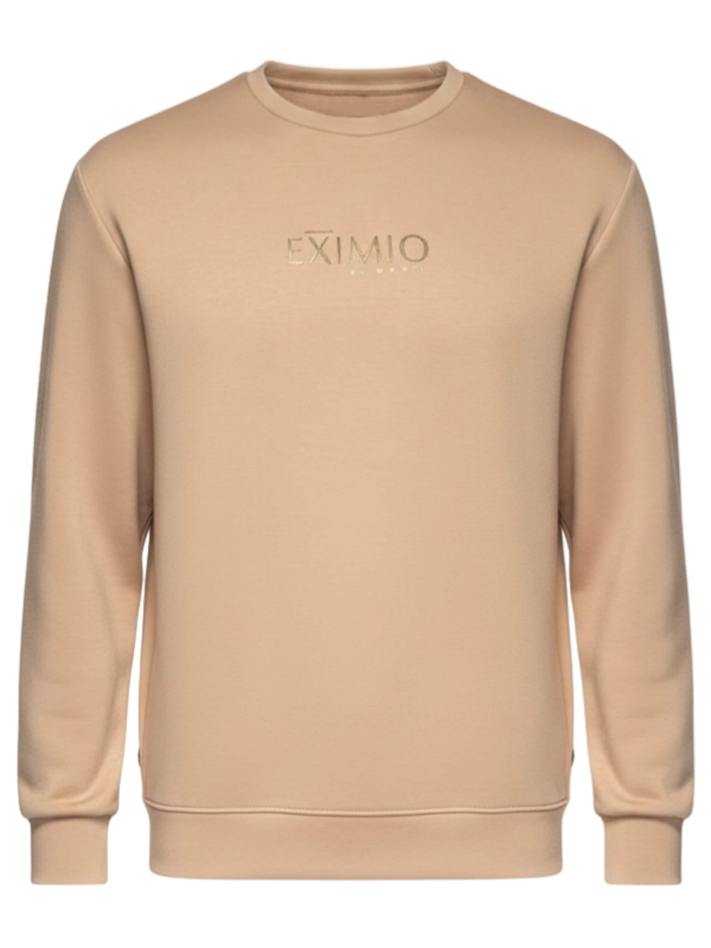 Ombre Sweatshirt 'Eximio' in Beige: voorkant