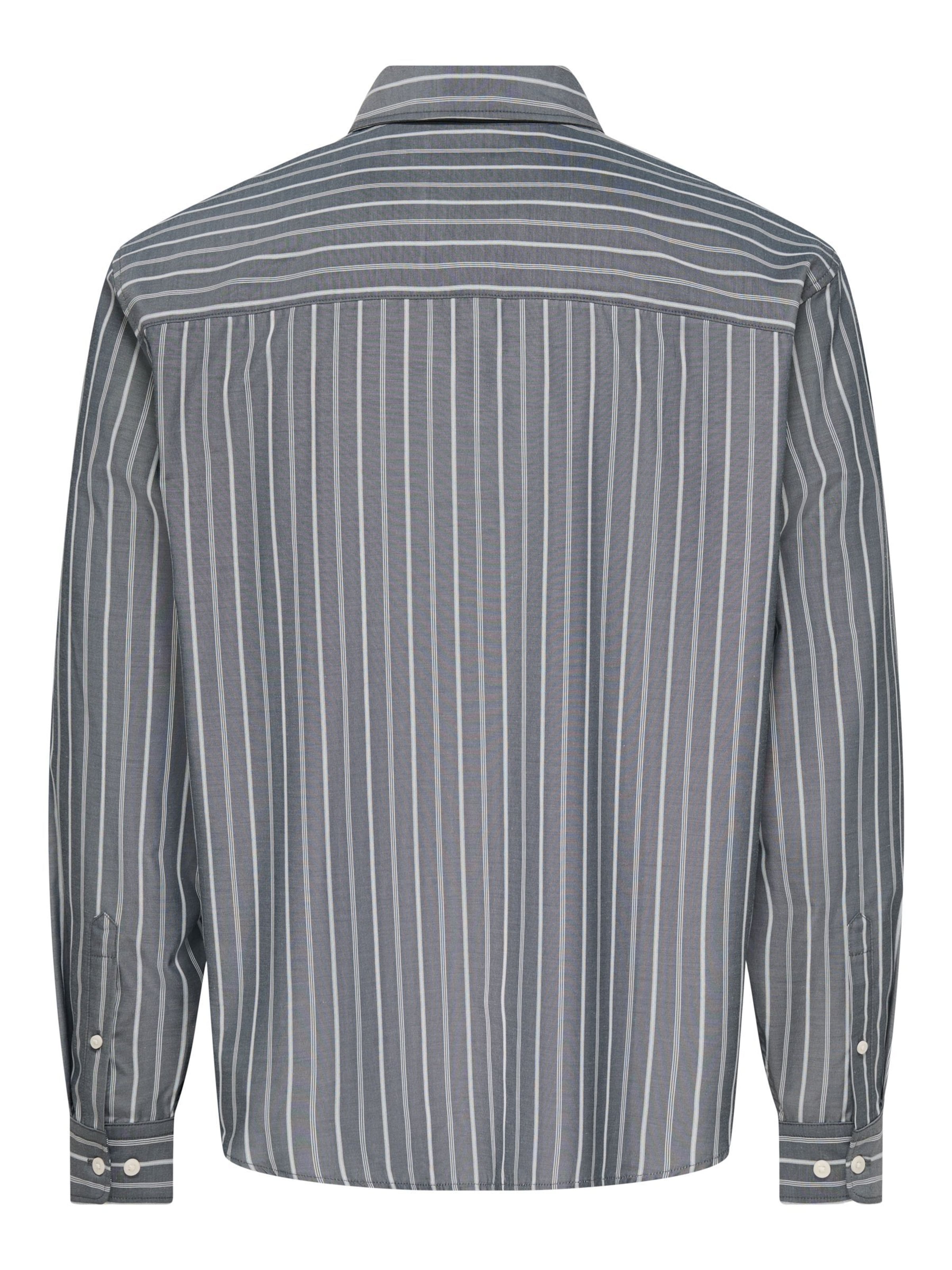 Only & Sons - Ajuste confortable Camisa 'ONSBury' en gris