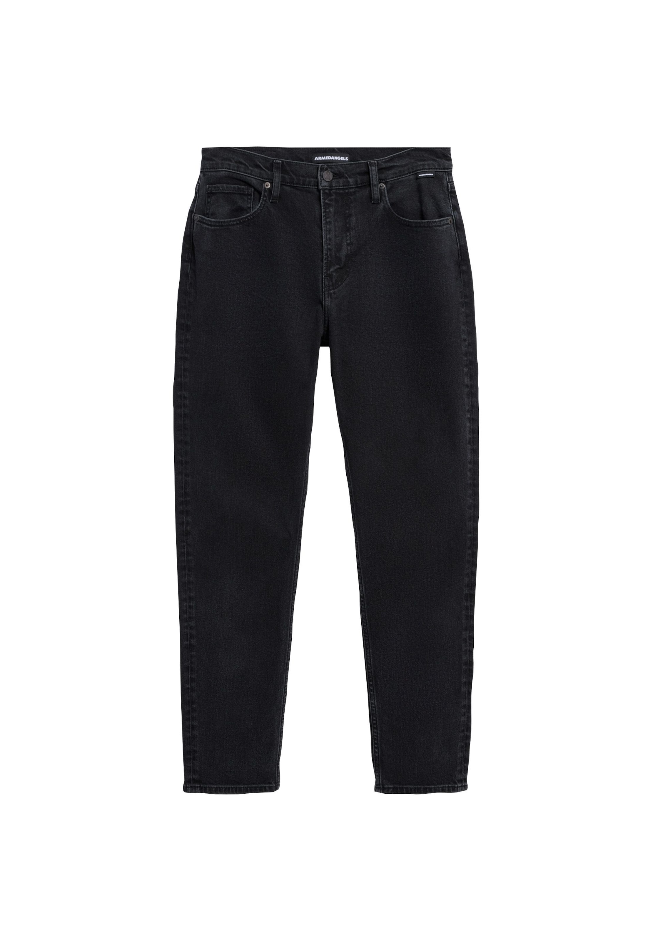 ARMEDANGELS Regular Jeans 'AARJO TARPA' in Zwart: voorkant