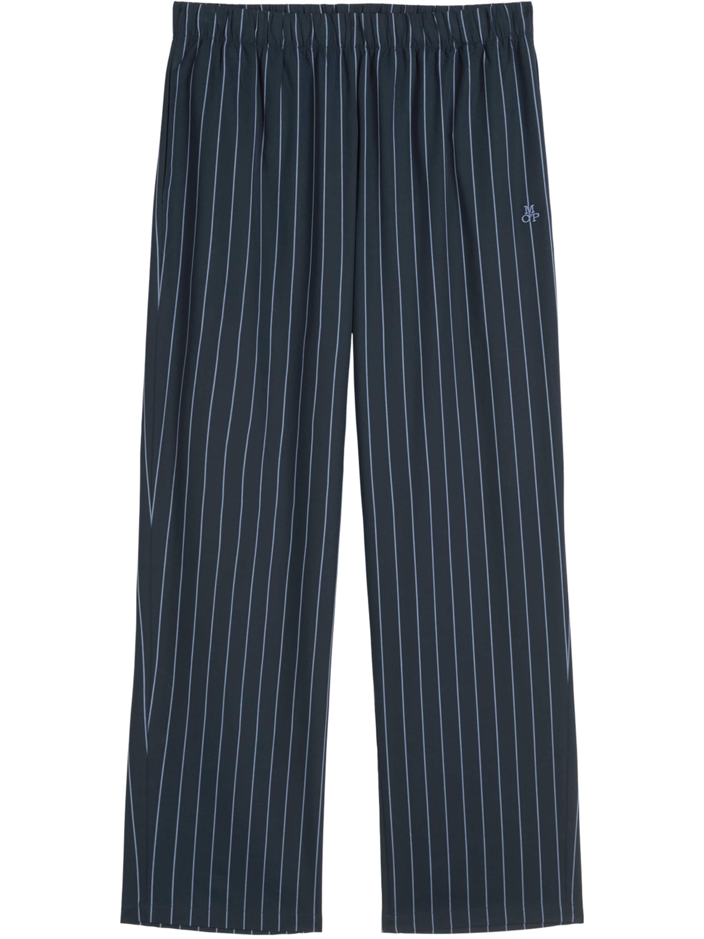 Marc O'Polo - Pantalón de pijama ' Mix N Match Woven ' en azul: frente