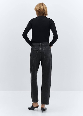 MANGO Regular Jeans 'Nicola' in Zwart