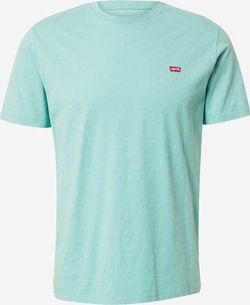 LEVI'S ® Tričko 'Original Housemark Tee' – zelená: přední strana