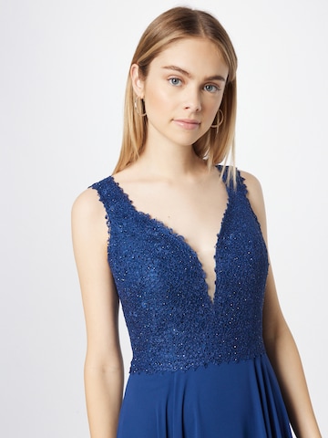 Robe de soirée LUXUAR en bleu