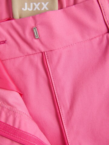 JJXX Regular Pleat-Front Pants 'Vigga' in Pink