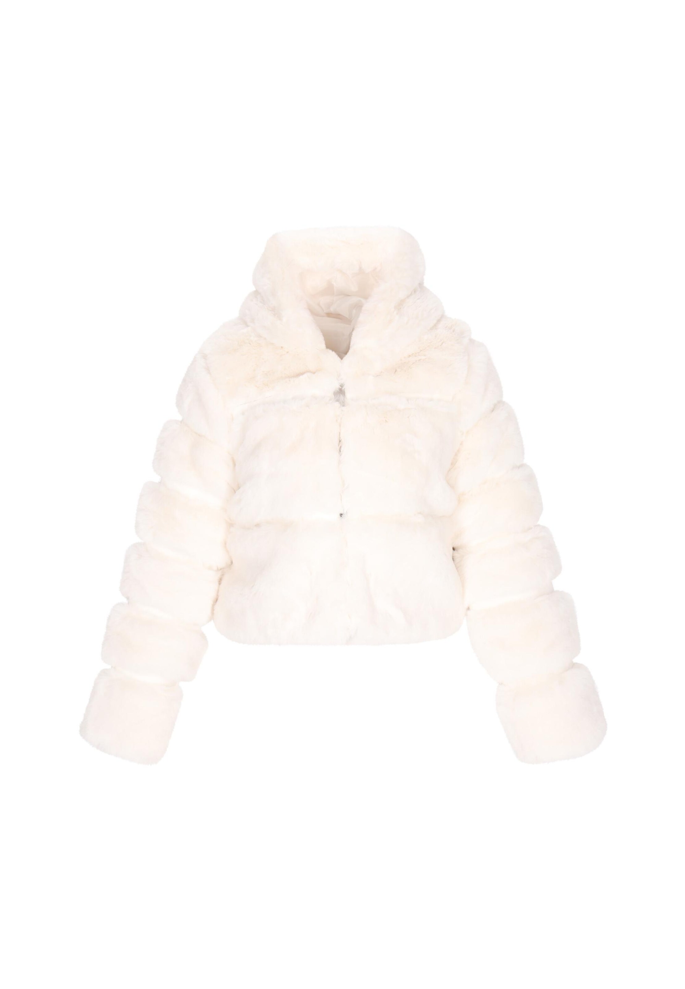 taddy Between-Season Jacket 'Fashion Look' in White: front