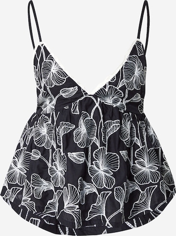 VILA Toppi 'VISARA' värissä musta: etupuoli