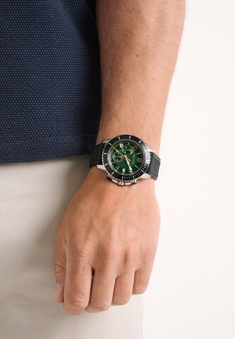 Montre à affichage analogique ' NCT STERNWAY ' NAUTICA en argent : devant