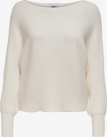 Pullover 'Adaline' di ONLY in bianco: frontale