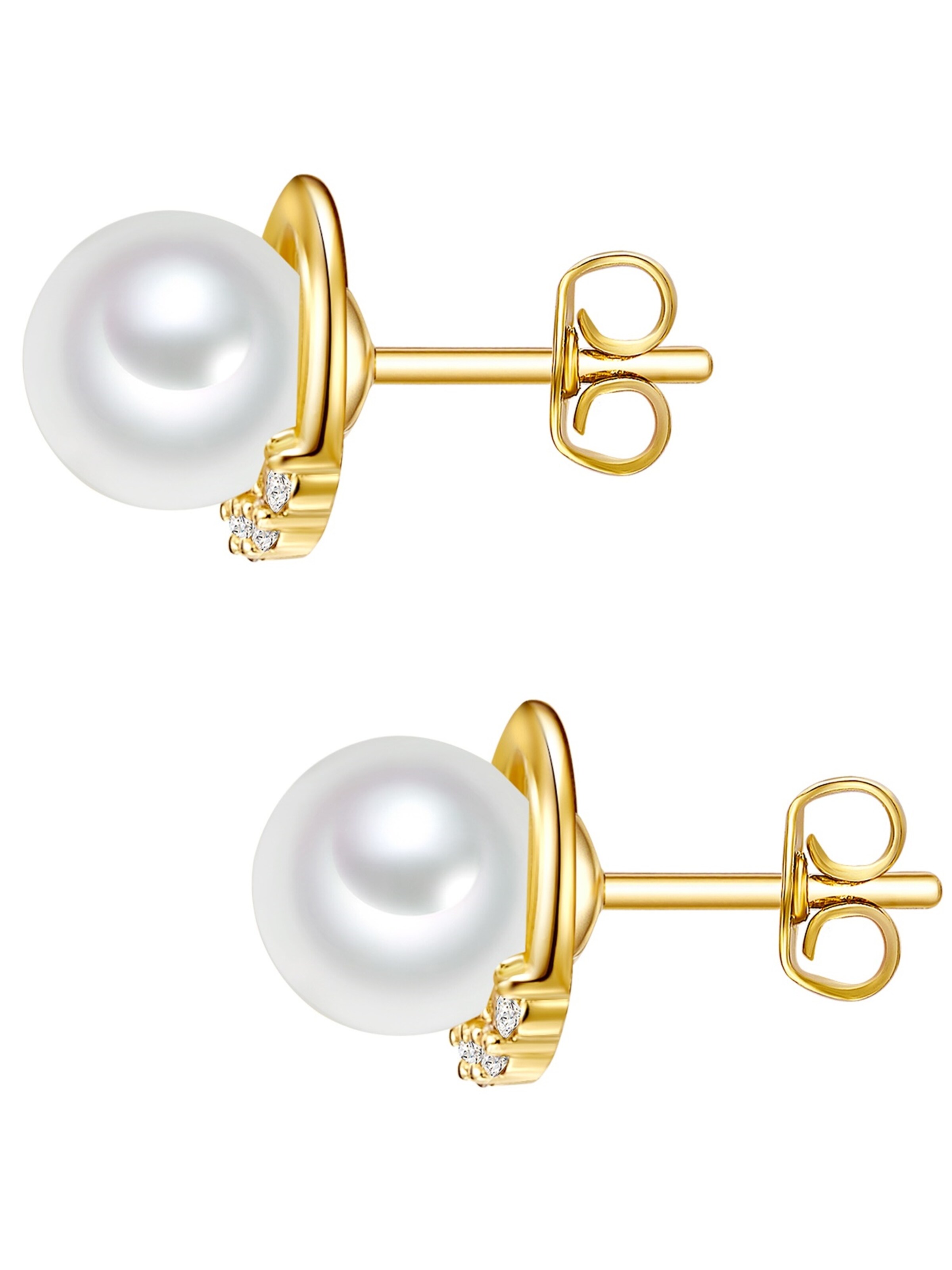 Lulu & Jane Oorbellen in Goud