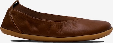 Vivo BarefootSlip On cipele 'OPANKA BALLERINA' - smeđa boja: prednji dio