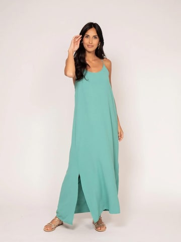 Dona Lisa Zomerjurk 'Robe longue à bretelles IGGY' in Blauw: voorkant