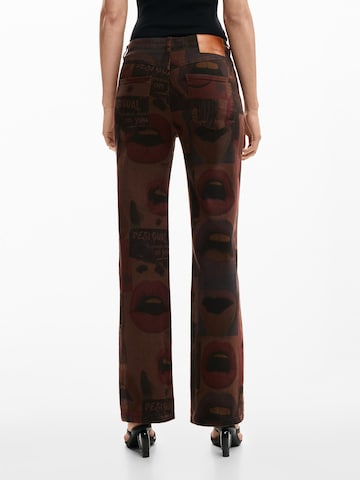 Desigual Regular Jeans in Bruin