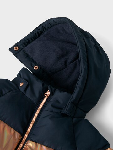 NAME IT Winter Jacket 'NMFMILLE' in Blue