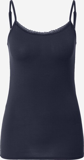 SCHIESSER Chemise de nuit en bleu marine, Vue avec produit