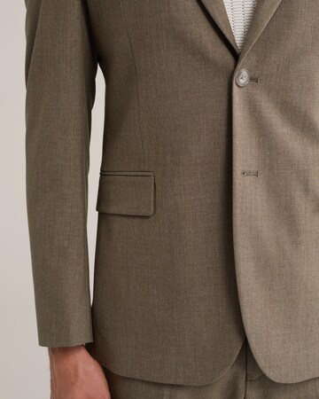 WE Fashion Слим Пиджак в Серый