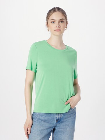 OBJECT Majica 'Annie' | zelena barva: sprednja stran