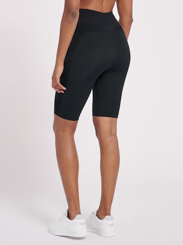 Hummel Skinny Sportbroek in Zwart