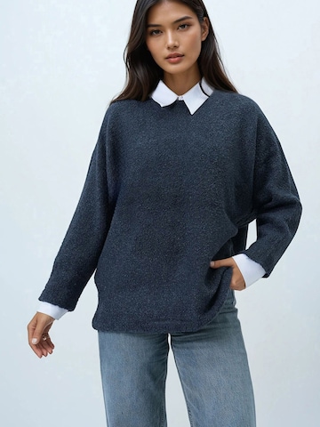 Pullover di Trend Alaçatı Stili in grigio: frontale
